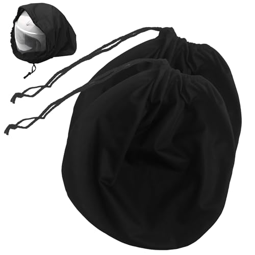 2PCS Motorcycle Helmet Bag - Helmet Bags Helmets Protection Storage Bag Lightweight Carrying Bags with Drawstring for Sport Racing Bicycle Ski Riding Travel Accessories