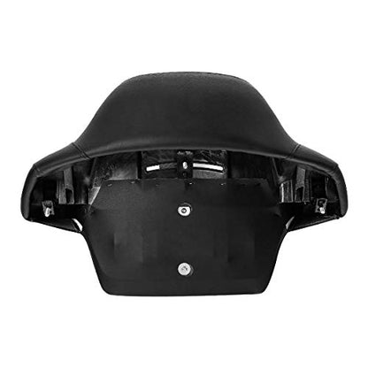 C.C. RIDER Wrap Around King Tour Trunk Backrest fit for Harley Touring Road King Street Glide Road Glide Electra Glide 2014-2024 - color: Passenger Backrest 23#Black+Orange