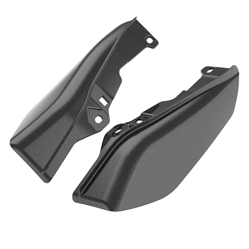Mid Frame Air Deflectors Heat Shield Fit for Harley Touring 2009-2026 Black Quartz - color: Black Quartz