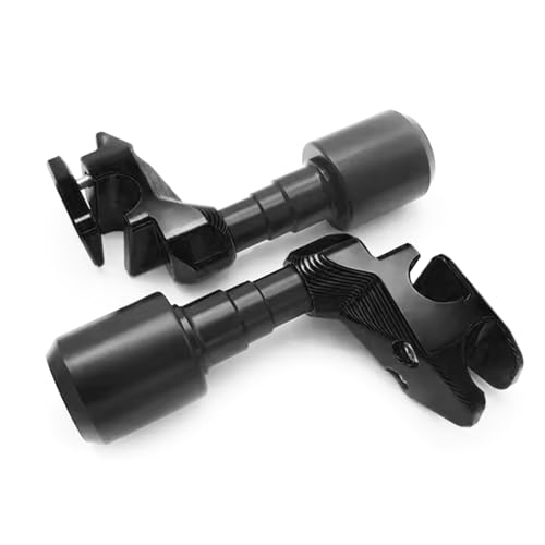 Motorcycle Frame Sliders Engine Guard Anti Crash Pad Protector for CFMOTO 450SS 450SR 450NK CF MOTO 450SS, Black Aluminum Bodywork Protection Frame Accessories (Black) - color: Black