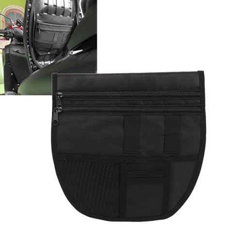 Motorcycle Under Seat Organizer, Motorcycle Under Seat Bag Large Capacity Seat Organizer Storage Tool Compatible with Nmax V2, Motorcycle Under Seat Storage Bag
