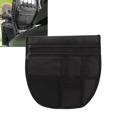 Motorcycle Under Seat Organizer, Motorcycle Under Seat Bag Large Capacity Seat Organizer Storage Tool Compatible with Nmax V2, Motorcycle Under Seat Storage Bag