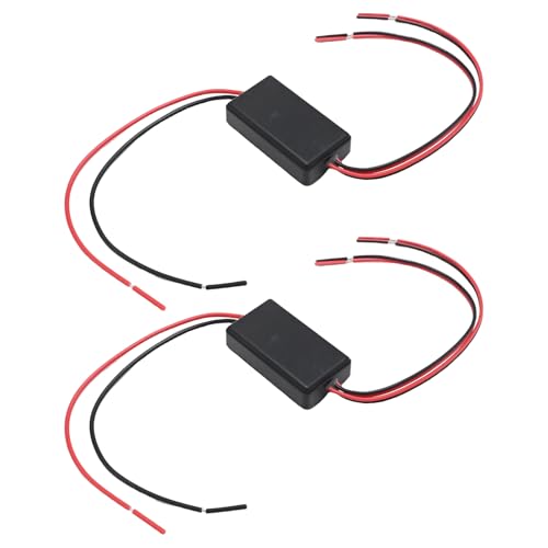 Flash Strobe Controller 12V 24V GS-100C Universal LED Light Flasher for Tail Brake Turn Clearance Lights, Car Truck Motorcycle ATV UTV Grille Bumper Warning Light