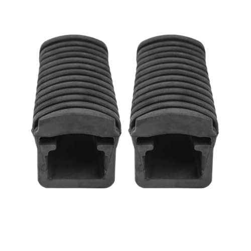 Motorcycle Foot Pegs Motorcycle Passenger Footrests For F750GS F800GS F850GS Footpegs Foot Pegs Rubber Cover For R1200RT 2004-2018 - color: Black Cover