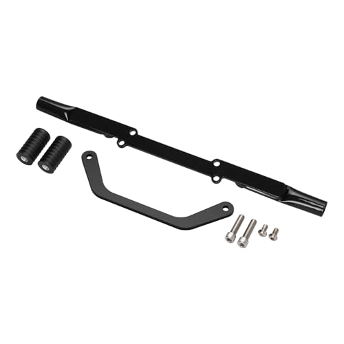 TCT-MOTORPARTS Rear Passenger Foot Peg Engine Guard Crash Bar Fit For Harley Dyna Street Bob Low Rider FXDL 2006-2017 Sports Glide FXD 2007-2010 - color: Passenger Engine Crash Bar (06-17)