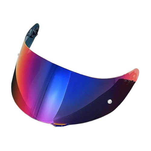902 Helmet Visor Replacement,Motorcycle Helmet Face Shield for ILM 902,902L,902BT (Revo Rose Red-Day Use Only) - color: Revo Rose Red-day Use Only
