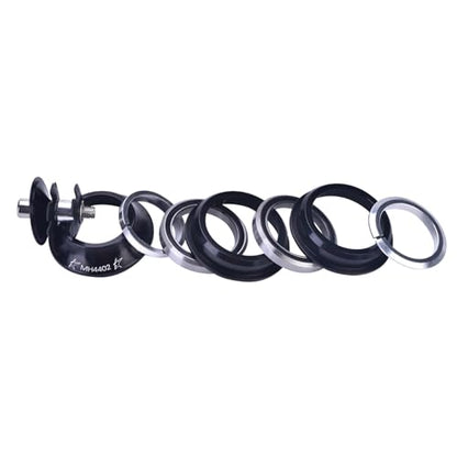 Zerodis Headset to Extend Durability Suitable for Most with 44mm Headtube (Black) - color: Black