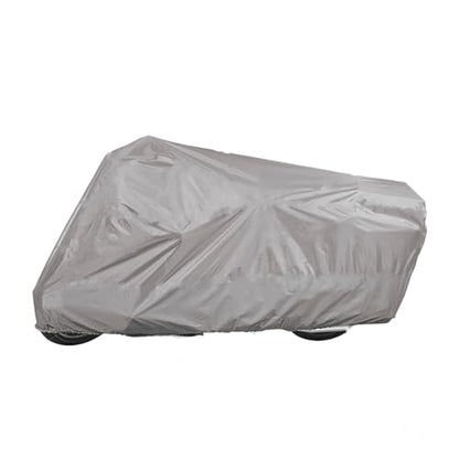 Motorcycle Cover All Season Universal Waterproof Sun Outdoor and Indoor Protection (Large) - size: Large