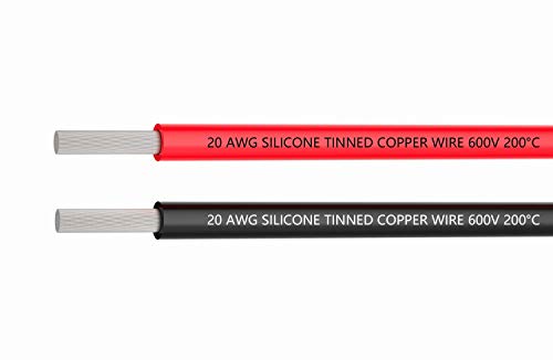 TUOFENG 18 awg Electrical Wire 300 Feet [150 ft Black and 150 ft Red] 18 Gauge Silicone Wire Hook Up Wire Cable - Flexible Silicone Tinned Copper Wires - size: 18 AWG Silicone Wire 2 Colors 150ft Each