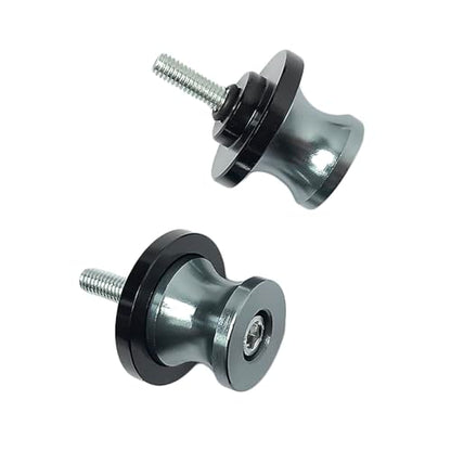 2pcs M10 X1.5 Motorcycle Swing Arm Spools Sliders CNC 10mm Swingarm Stand Screw Replacement for Kawasaki Ninja 300 250 VULCAN S 650 900 Z750 ER-6F ER-6N Versys 1000 650 ZX-10R（Titanium) - color: Titanium