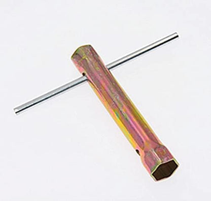 18mm Spark Plug Socket, Motorcycle Ignition Spanner Wrench Tool, 3/8" Drive Hex Head for Harley Honda Yamaha Kawasaki