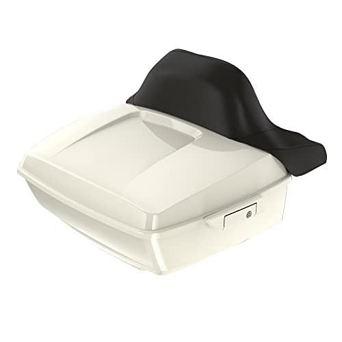 Moto Onfire Birch White Tour Trunk Luggage Latches Hinges Fit for AB Harley Touring Razor Chopped King Tour Trunk Luggage - color: Birch White