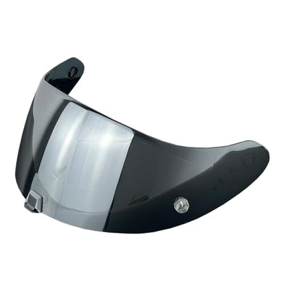 R1 Air Helmet Visor Replacement,Tinted Motorcycle Helmet Face shield Windshield lens for R1,R1 Air,R1 EVO,T520,ST1400,391 (Silver) - color: Silver