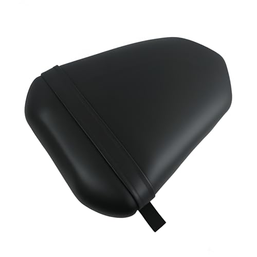 Rear Passenger Seat Pillion Pad for Yamaha YZF R1 2007 2008 - Black Leather Replacement Cushion - size: Yamaha R1 07-08