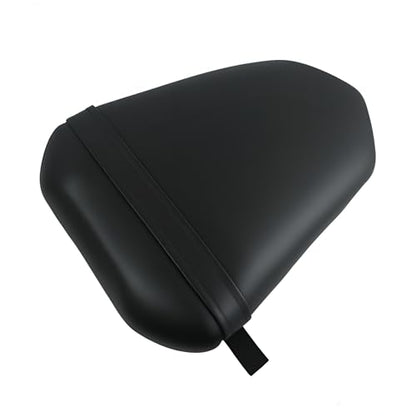 Rear Passenger Seat Pillion Pad for Yamaha YZF R1 2007 2008 - Black Leather Replacement Cushion - size: Yamaha R1 07-08