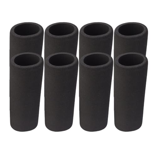 Motorcycle Grips Handlebar Cover Grips 8/4/1PCS Foam Anti-Slip Moto Handle Levers Grips Motorcycle Handlebar Cover Anti Vibration Comfort Grip Sleeve - color: 8pcs