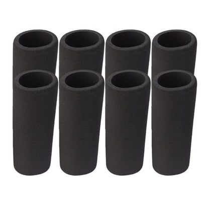 Motorcycle Grips Handlebar Cover Grips 8/4/1PCS Foam Anti-Slip Moto Handle Levers Grips Motorcycle Handlebar Cover Anti Vibration Comfort Grip Sleeve - color: 8pcs