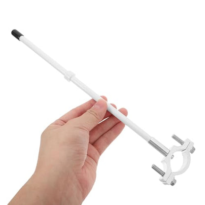 Riding Flag Pole for Motorcycles Stainless Steel Mount for Enhanced Visibility Safety Attention-Grabbing Design for Outdoor Adventures