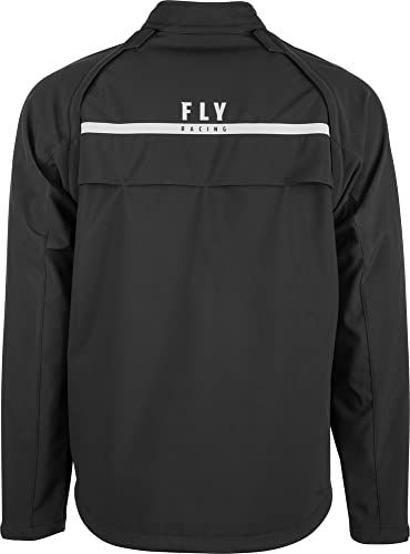 Fly Racing Patrol Softshell Off Road Riding Jacket/Vest Cold Weather Riding Jacket - color: Black, size: 3X-Large