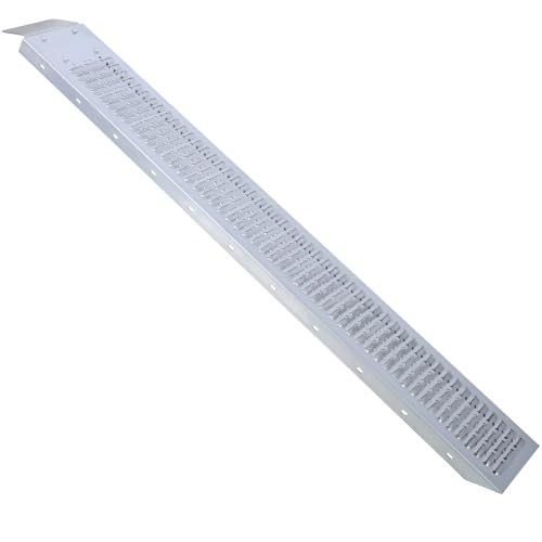 Loading Ramps, 960lbs Capacity Loading Ramps for Pickup Trucks, Steel Motorcycle Ramp, Dirt Bike Ramp for Truck, Lawn Mower, Snowblower, ATV, Quad, Pack of 2 (66" L) - size: 66" L