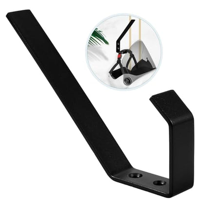 iplusmile Wall Mounted Rack Motorcycle Rack Holder, Wall Hanger Jacket Bag Display Stand Wall Mount Hooks for Bike Coats Caps Cowboy Football Hat Rack