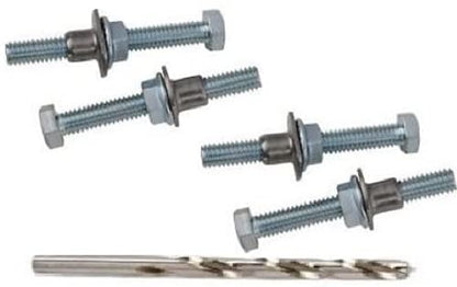 Pro-Tek Chain Adjuster Bolt Repair Kit Made For Honda CRF150R CRF1500RB 2007 2008 2009 2012 2013 2014 2015 2016 2017 2018 2019 2020 2021 (4 Bolts)