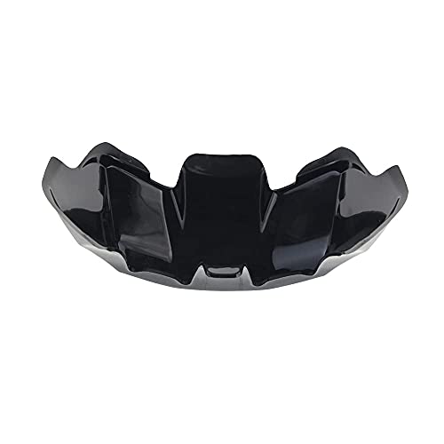 Motorcycle RX7X RX-7X Racing Air Spoiler Wing Diffuser Extension Optinal Parts for ARAI RX7X RX-7X RX7V RX7 RR5 (Black) - color: Black