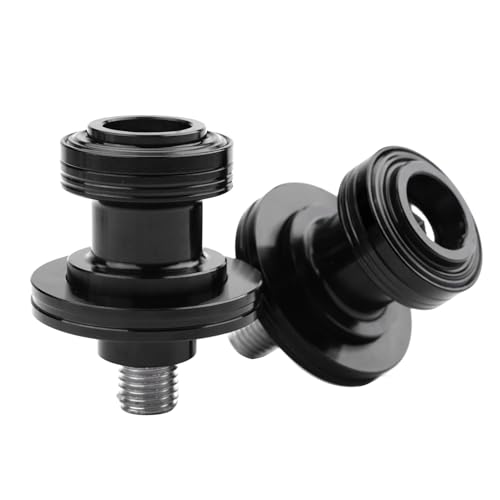 Compatible with 450MT 450NK 450SR 800MT 675SR-R 675SR 700CLX 650GT 800MT-X 650NK Motorcycle M10 Swingarm Spools Rear Stand Screws Sliders (Black) - color: Black