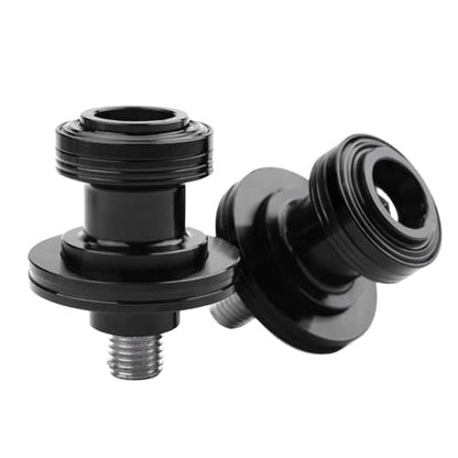 Compatible with 450MT 450NK 450SR 800MT 675SR-R 675SR 700CLX 650GT 800MT-X 650NK Motorcycle M10 Swingarm Spools Rear Stand Screws Sliders (Black) - color: Black