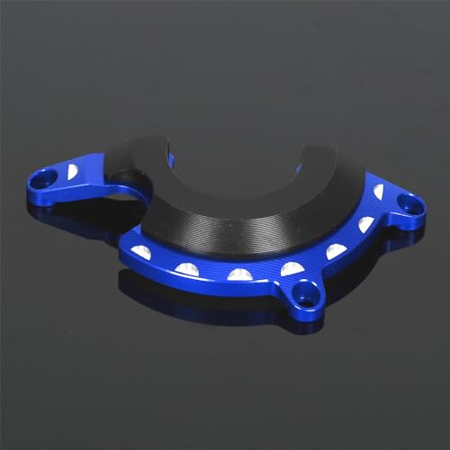 Monkey125 Left Right Engine Cover Protector Slider Compatible with Monkey 125 2022-2024 JB03 3D CNC Motorcycle Engine Crankcase Guard (Blue) - color: Blue