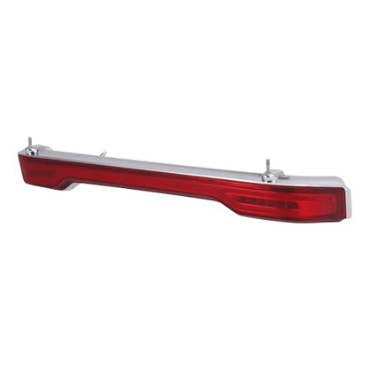 TCMT King Trunk Sequential Dynamic Flowing LED Brake Turn Tail Light Fit For Harley Touring Road King Road Street Electra Glide Tri Glide Ultra Limited 2014-2025 - color: Red Len Chrome Housing B, size: Single Light