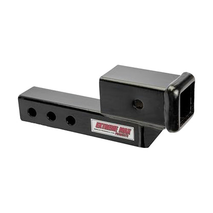EXTAI Extreme Max 5001.6507 Solid Shank Receiver Extension - 2" Rise, Includes Two Hitch Pins - size: 2" Rise