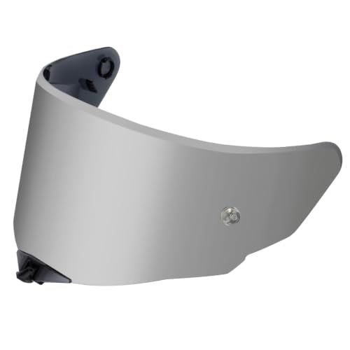 PSLER TT-Revo Visor - TT Revo Helmet Tinted Visor Face Shield Replacement for TT-Revo,Silver - color: Silver