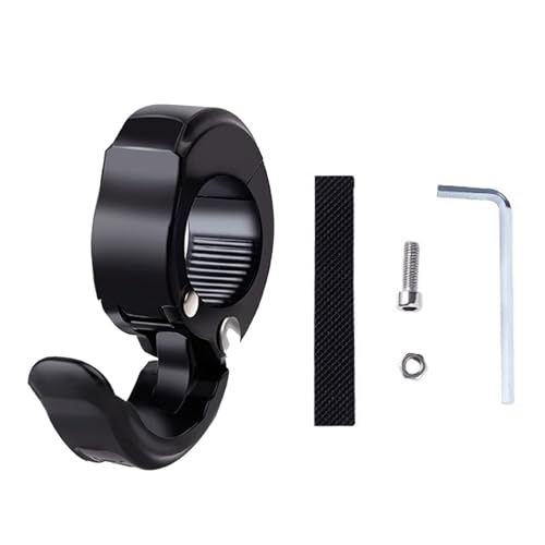 Aluminum Motorcycle Handlebars Hook Luggages Hanger Hook Motorcycle Helmets Hook Bikes Hangings Bag Hook - color: Black
