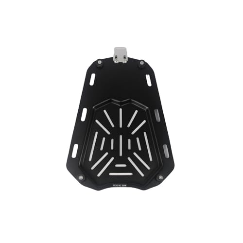 Motorcycle Rear Luggage Rack Motorcycle Rear Luggage Box Bracket Plate Trunk Boot Quick Release Base Shelf Holder Toolbox Carrier - color: 100L Iron