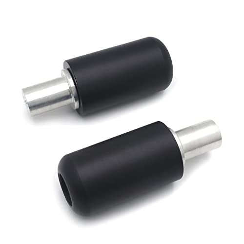 XKMT- Black Universal 10mm 45 * 115mm Motorcycle Frame Sliders Crash Protector Compatible With Yamah Hon [P/N: XH6014-019-BK] - color: Black