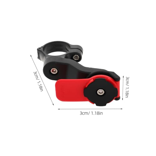 PRETYZOOM 1 Set Motorcycle Phone Mount with Vibration Dampener Stable Support for Durable Shock Absorption Easy Installation Compatible with Bikes and Scooters