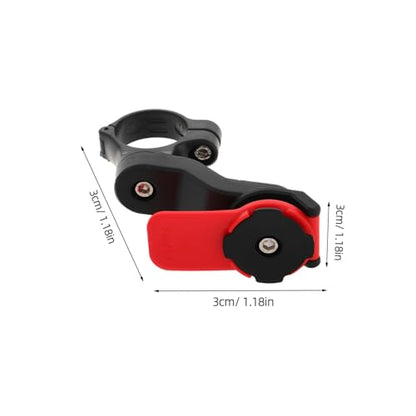 PRETYZOOM 1 Set Motorcycle Phone Mount with Vibration Dampener Stable Support for Durable Shock Absorption Easy Installation Compatible with Bikes and Scooters