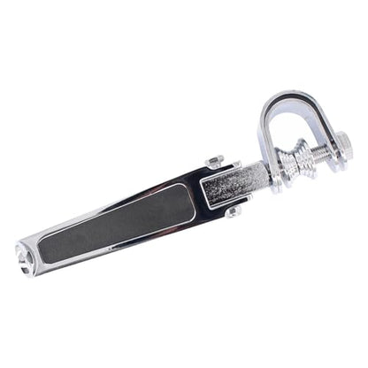 ApplianPar Motorcycle Foot Pegs Rests with U Clamps 1 Inch to 1.25 Inch Anti-Vibrate Engine Guard Crash Bar