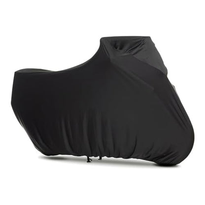 Indoor Motorcycle Cover Soft Stretch Dustproof Cover Compatible with All Motor, 116 inches - size: 4XL116"