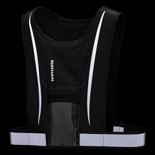 Nathans NS60300-00001-OSFM Hypernight Reflective Stash Vest Black