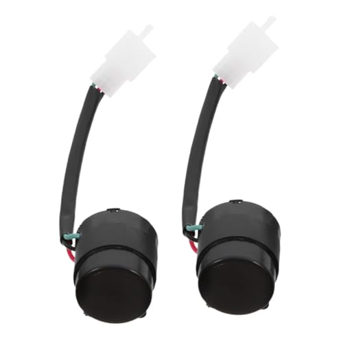 ABOOFAN 2pcs Digital Turn Signal Flasher Relay Buzzer for Motorcycles Led Flashing Turn Signal Indicator Lights for Scooters