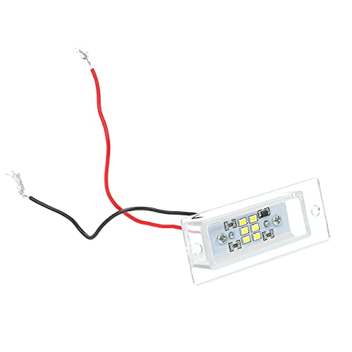 KUAFU Universal License Plate LED Light For Roll Pan Bumper New