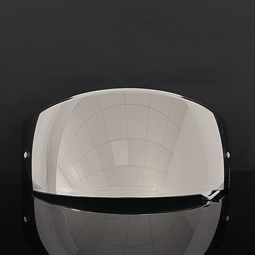 Neotec 2 Helmet Visor Replacement for,CNS-3 UV Protection Helmet Face Shield Compatible with SHOEI Neotec 2(Revo Clear Silver-Day and Night Use) - color: Revo Clear Silver-day and Night Use