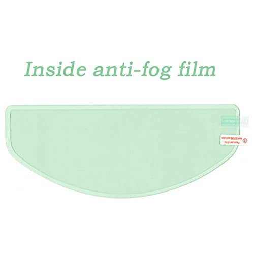 Motorcycle Helmet Anti - Fog Helmet Film Universal Motorcycle Protective Transparent for Rain Patch Ultra Clear Mist Visor Goggles Stickers