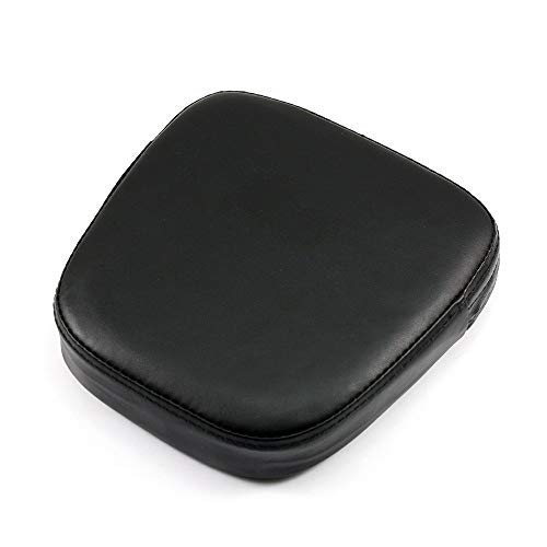 Universal Motorcycle Passenger Sissy Bar Backrest Cusion Pad for Harley Chopper Sportster Dyna Softail Chopper Bobber (#04) - color: #04