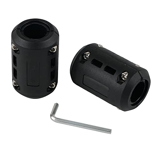 NICECNC Universal 22/25/28M Motorcycle Bumper Guard Blocks Engine Crash Bar Protect Slider Compatible with Honda NC750S, Compatible with BMW R1200RS, Compatible with Yamaha Tracer 700, See Fitments