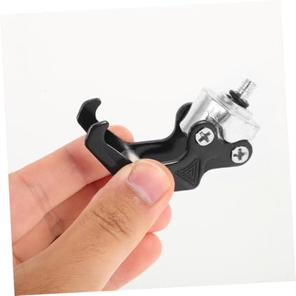 PRETYZOOM Hook Motorcycle Motorbike Electric Scooter Hook Handlebar Hook Hanger Scooter Front Hook Rear for Holder Riding Universal Hanger Aluminum Alloy Black - color: Black