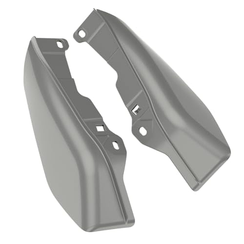 Mid Frame Air Deflectors Heat Shield Fit for Harley Touring 2009-2026 Mercury Silver - color: Mercury Silver