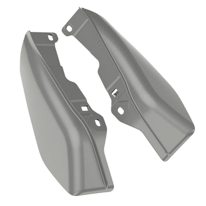Mid Frame Air Deflectors Heat Shield Fit for Harley Touring 2009-2026 Mercury Silver - color: Mercury Silver